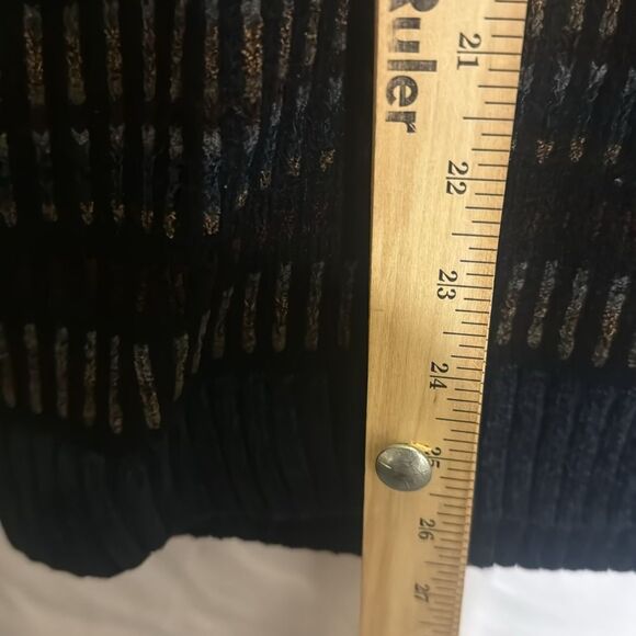 Vtg Geoffrey Beene striped cozy pullover sweater size large - Picture 6 of 8